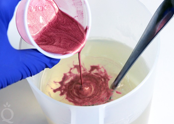 adding color to melt and pour soap |
                bramble berry
