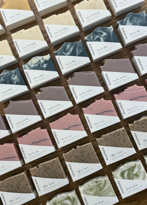 lavender chamomile soap by ophelia's soapery