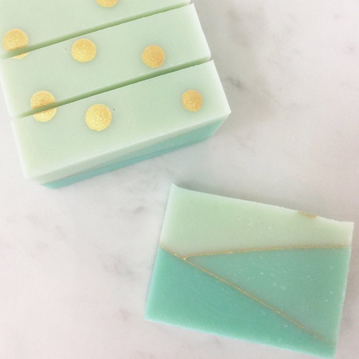 Cucumber garden soap by soaperie + co