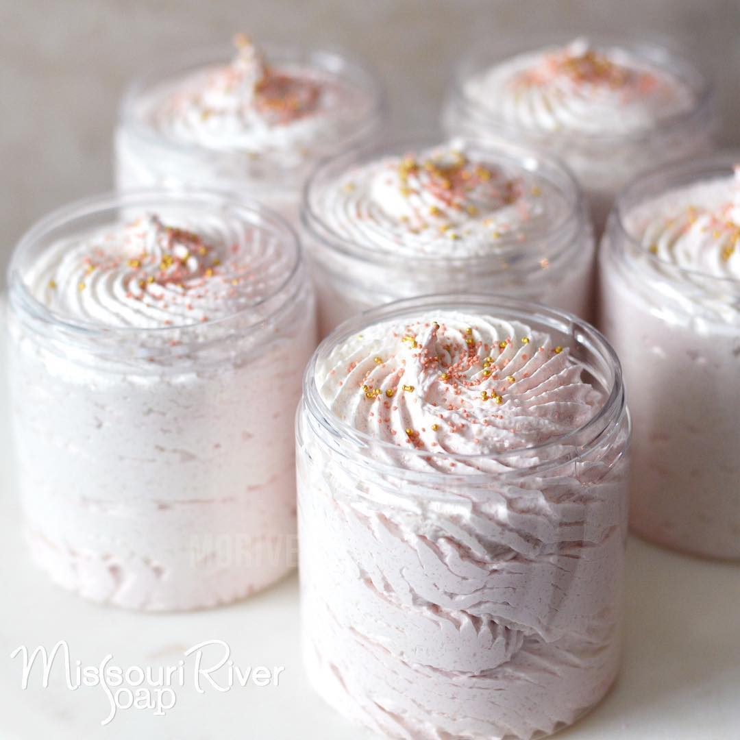 whipped
                sugar scrub by missouri river soap
