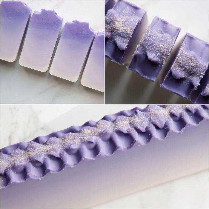 lovely
                lavender soap by avery grey soapery