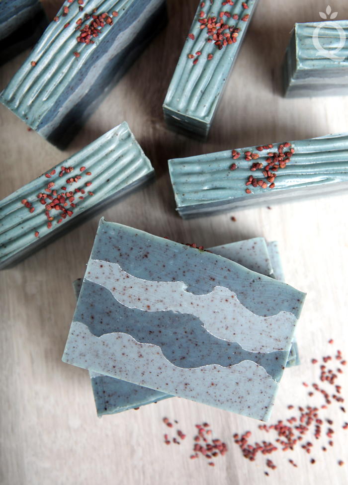blueberry theme soap | brambleberry
