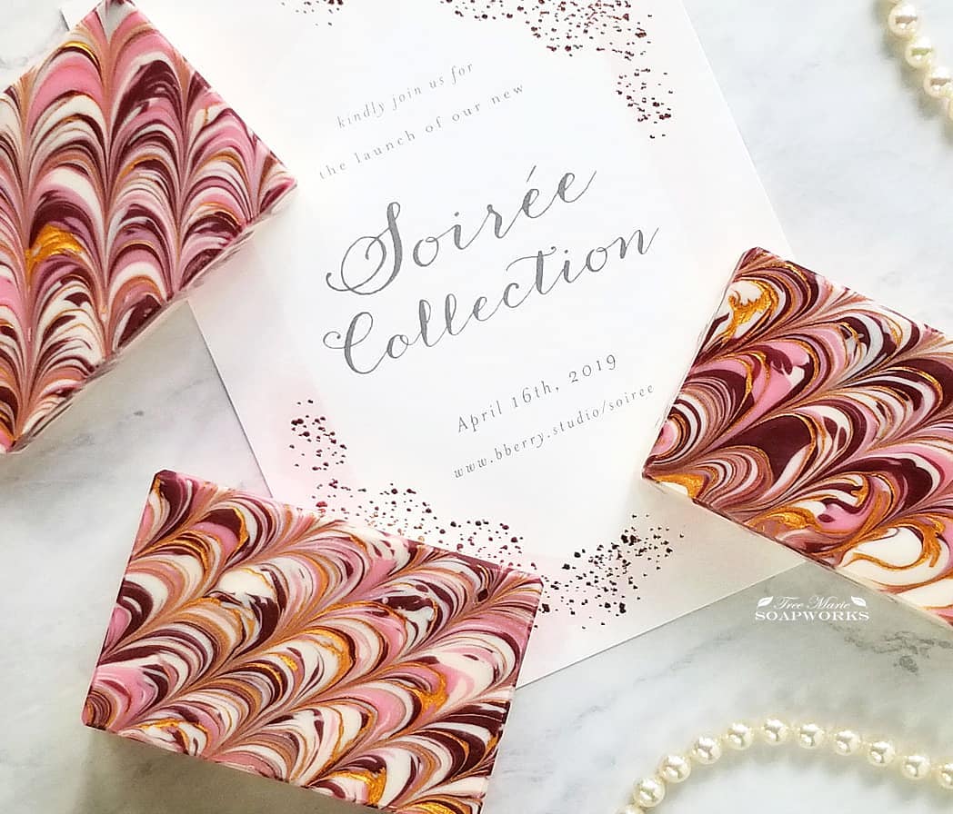 rose gold
                soap by tree marie soapworks