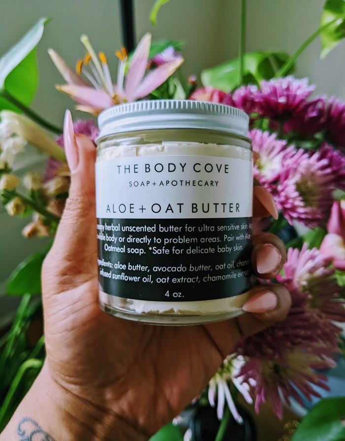 Aloe
                and Oat Butter