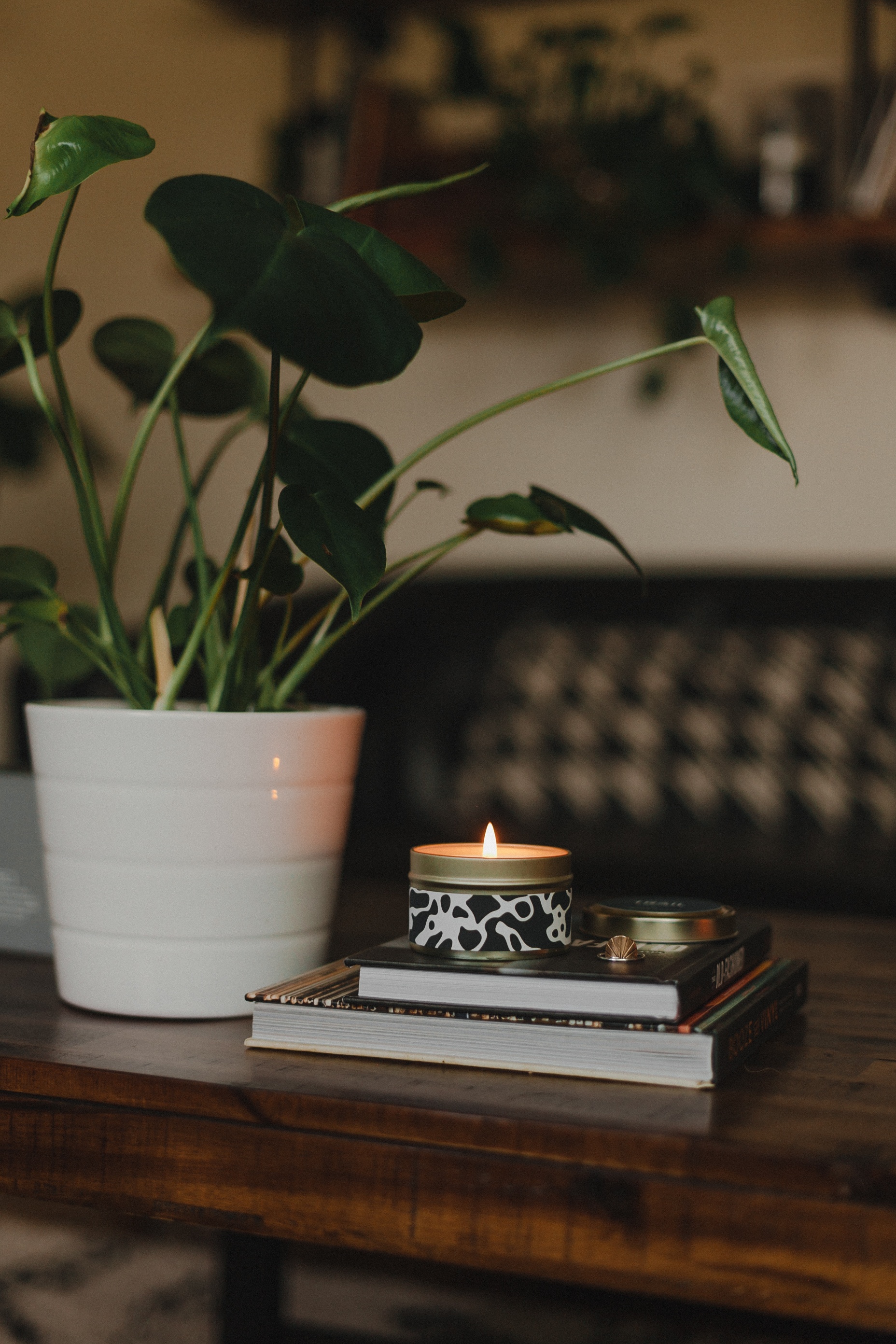 Interview with London of Particle Goods
lit candle