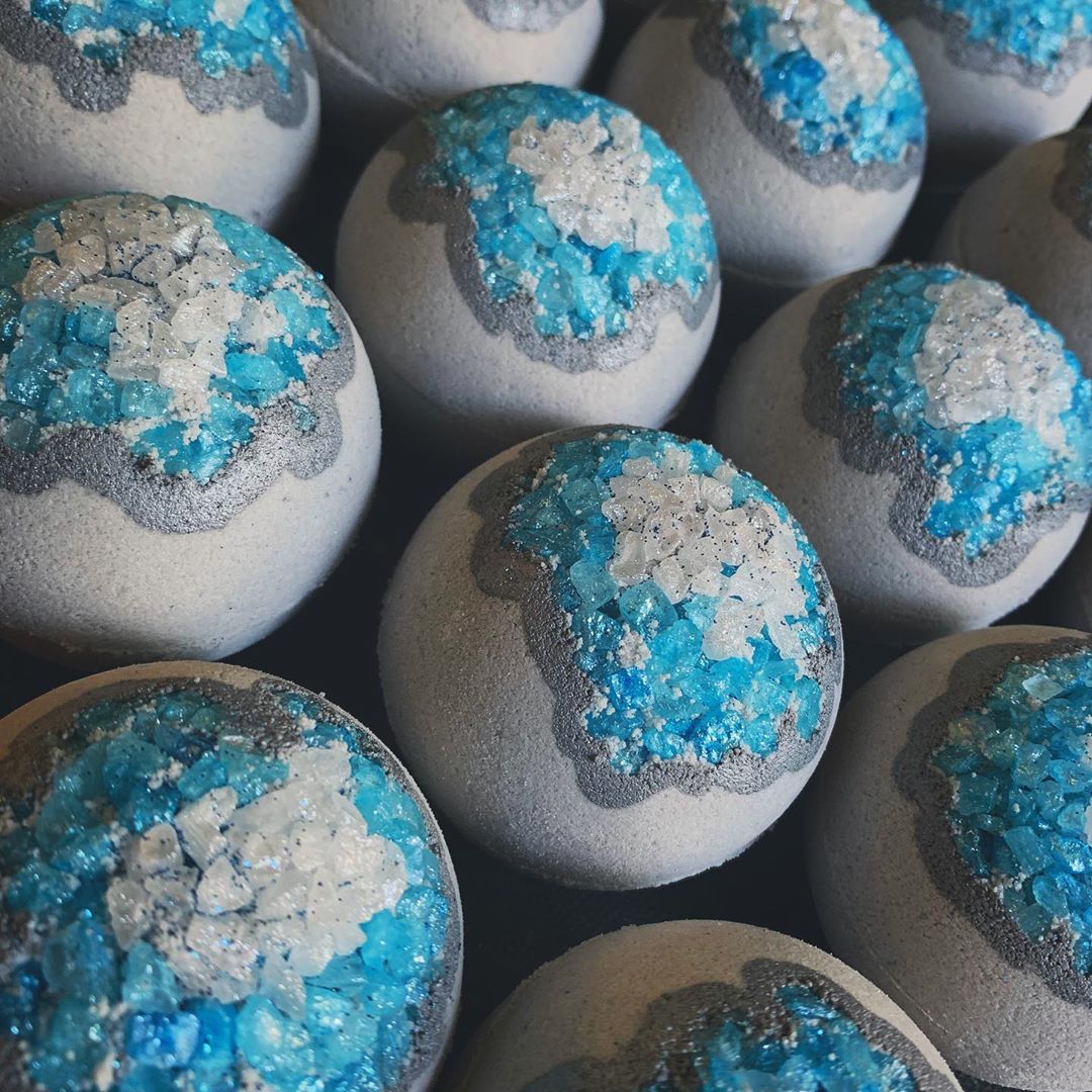 celestial bath bombs by mama bass handmade
soap