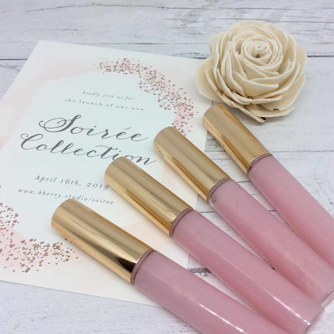 soiree lip gloss by nora's soap shoppe