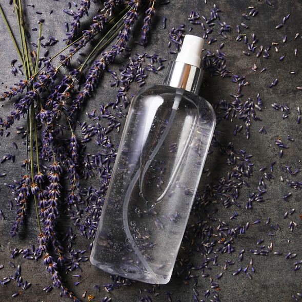 lavender
                toner in a plastic bottle | bramble berry
