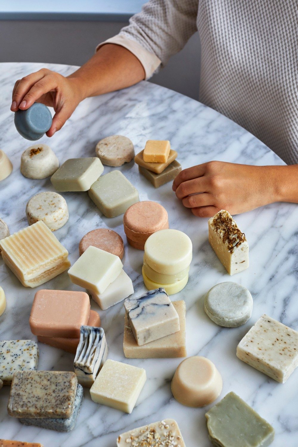 handmade
                soap by bottega zero waste