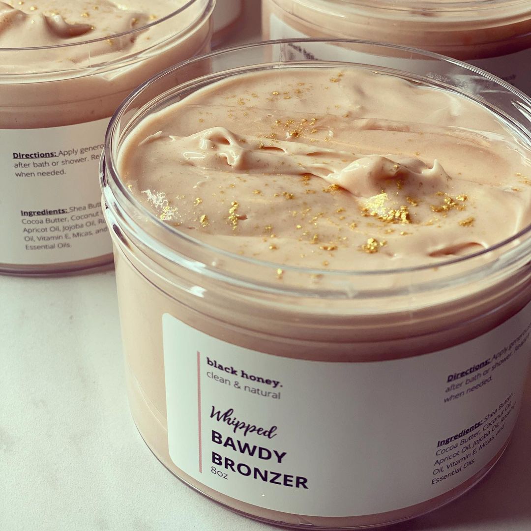 whipped
                bawdy bronzer by black honey