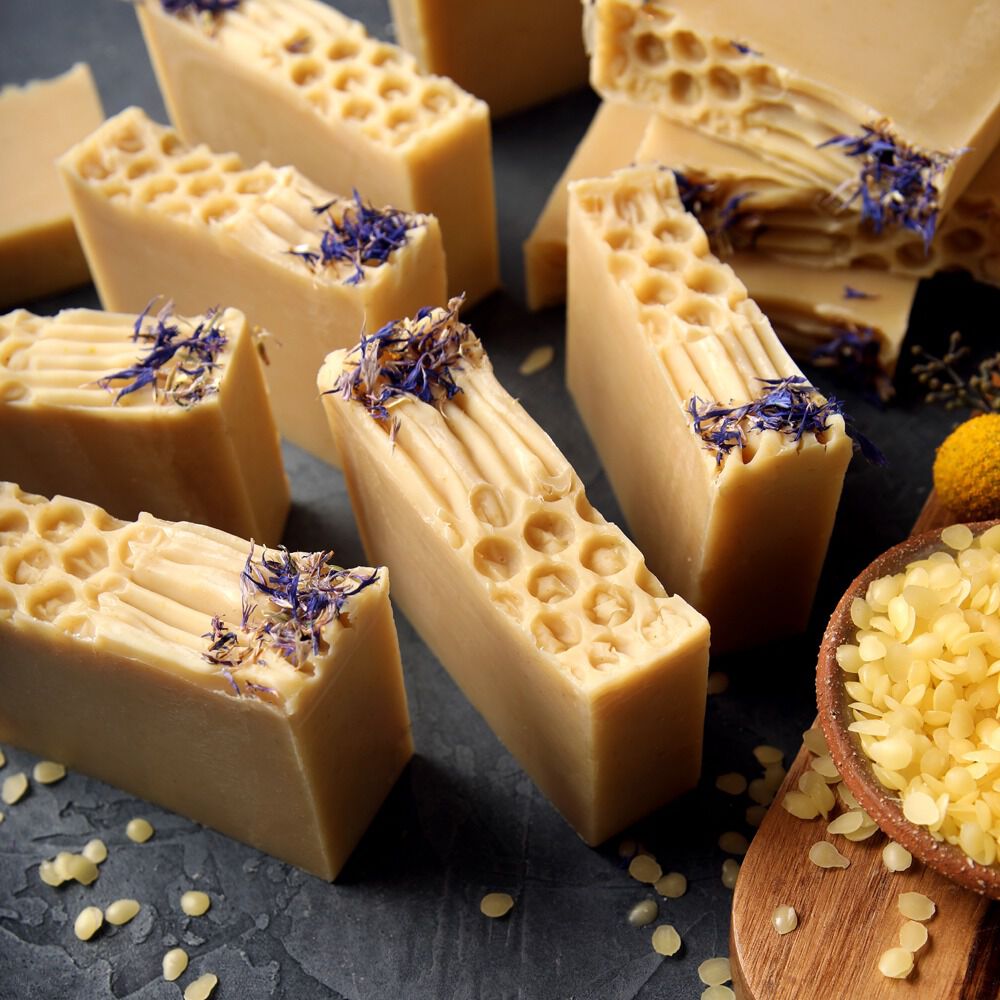 honeycomb cold process soap | bramble berry