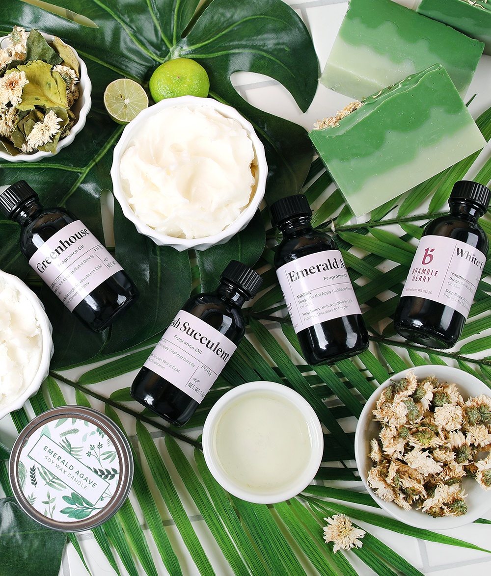 botanical garden collection from bramble berry