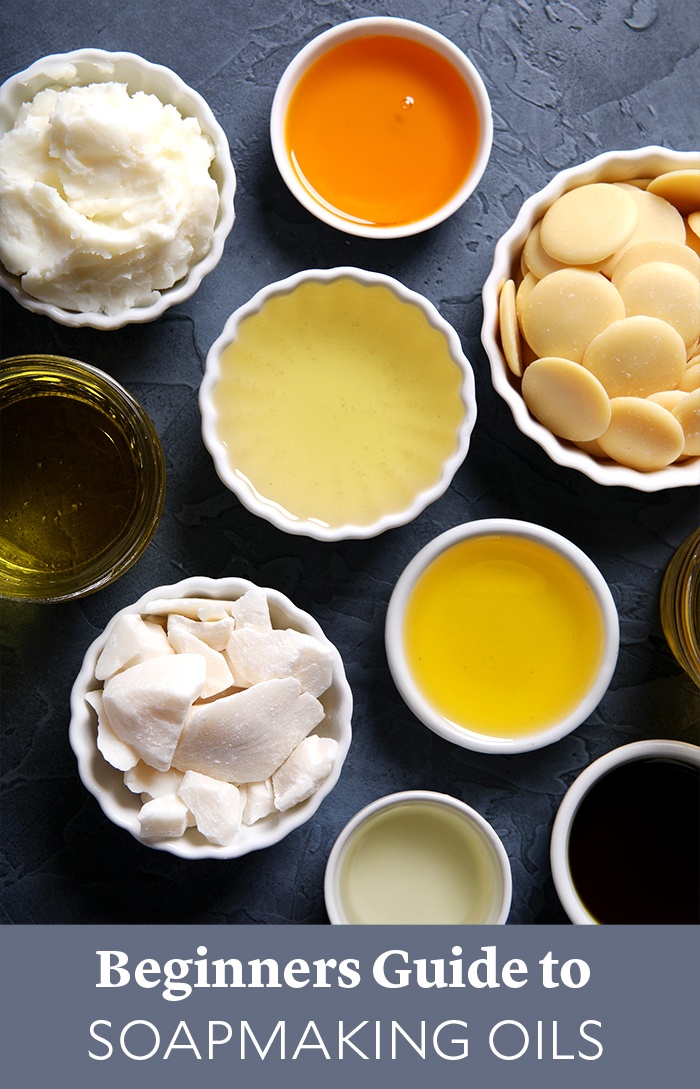 beginner's guide to common soap making oils | brambleberry
