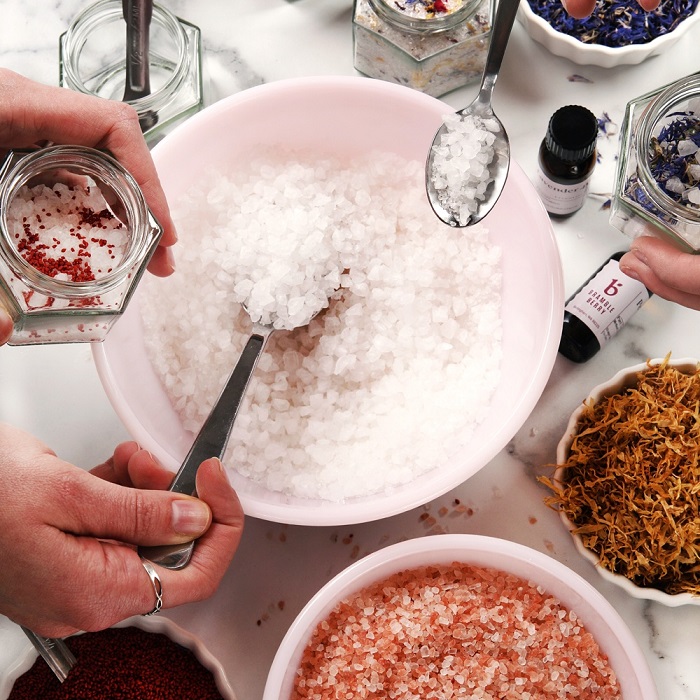 Making DIY crafts