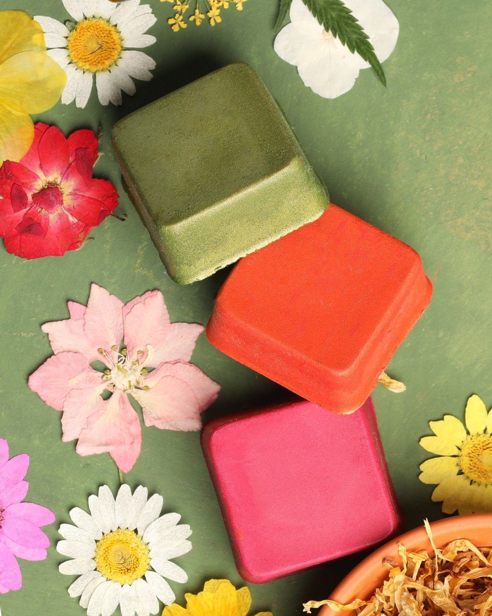 bohemian blooms color blocks | bramble
berry