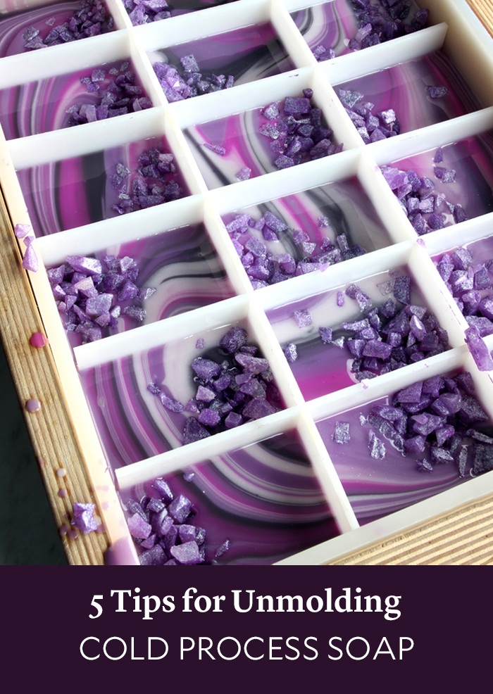 5
tips for unmolding cold process soap | Bramble Berry