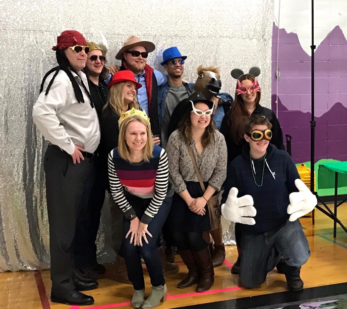 bramble berry team at a local charity
                event