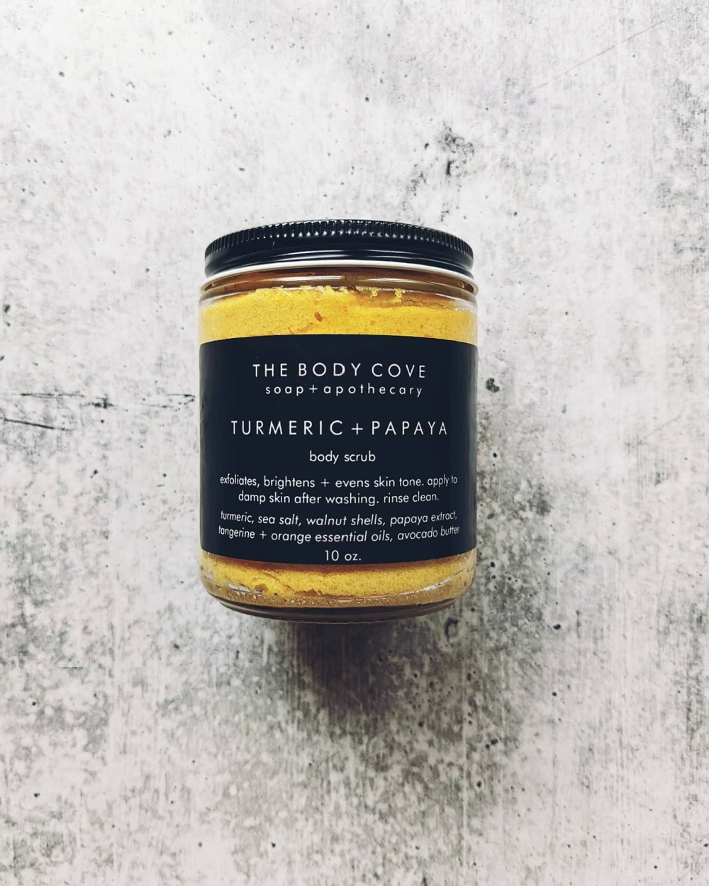 Turmeric and Papaya Scrub
