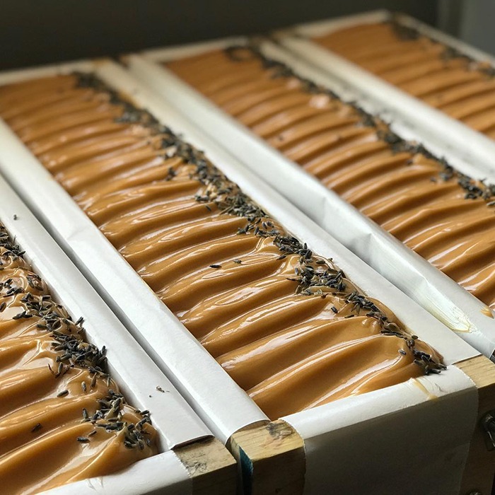 salt and shea lavender lemongrass soap