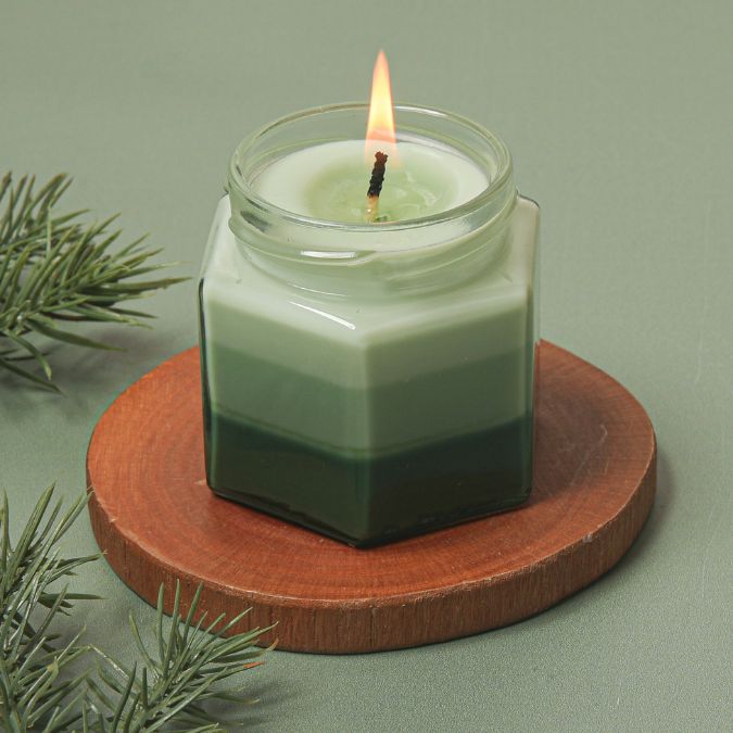 Frosted Fir Layered Candle Project image number null