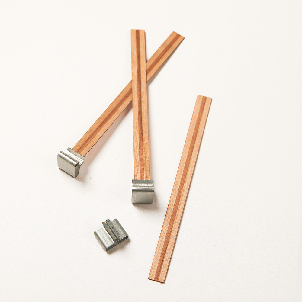 Long Narrow Wooden Wick image number null