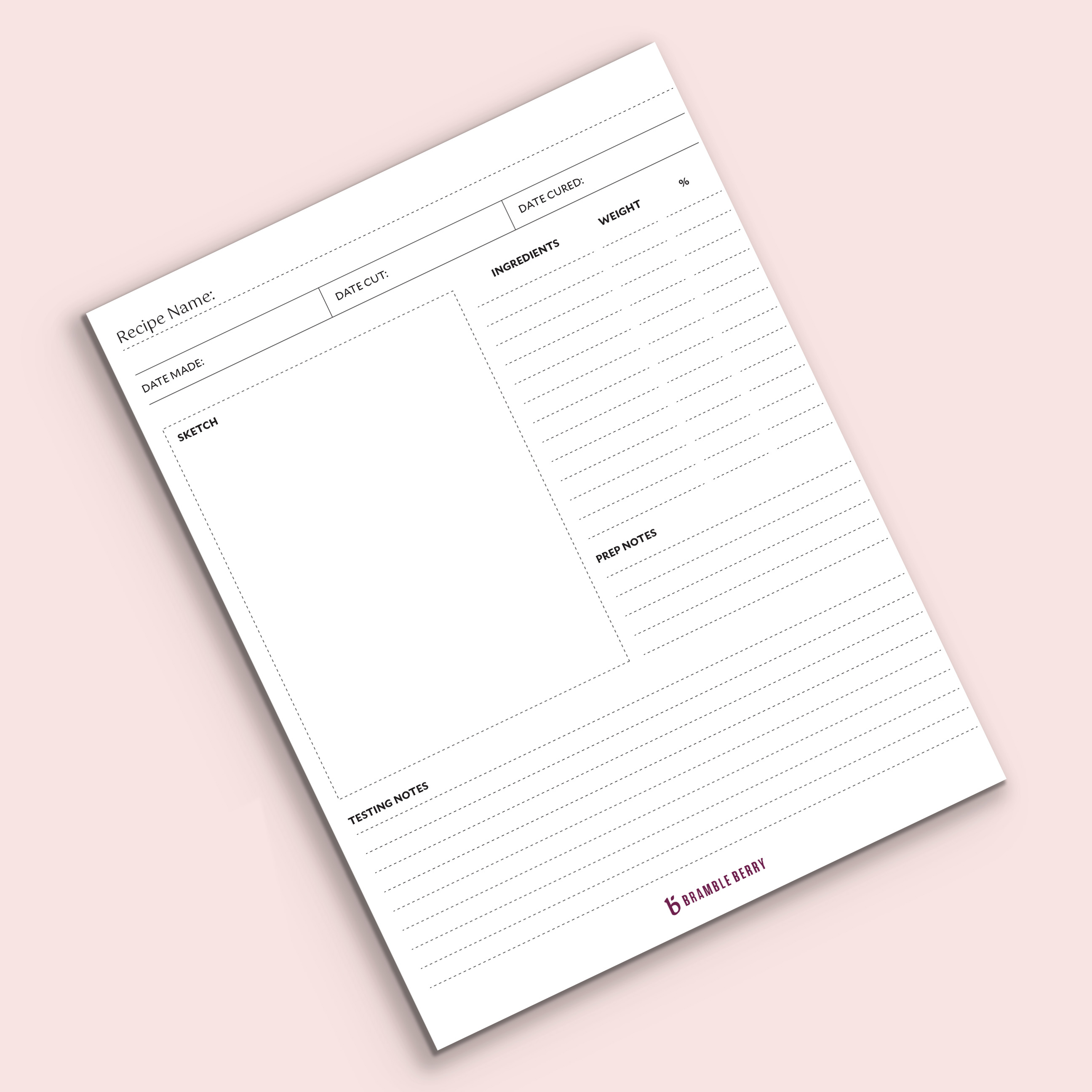 Recipe Planner Printable image number null