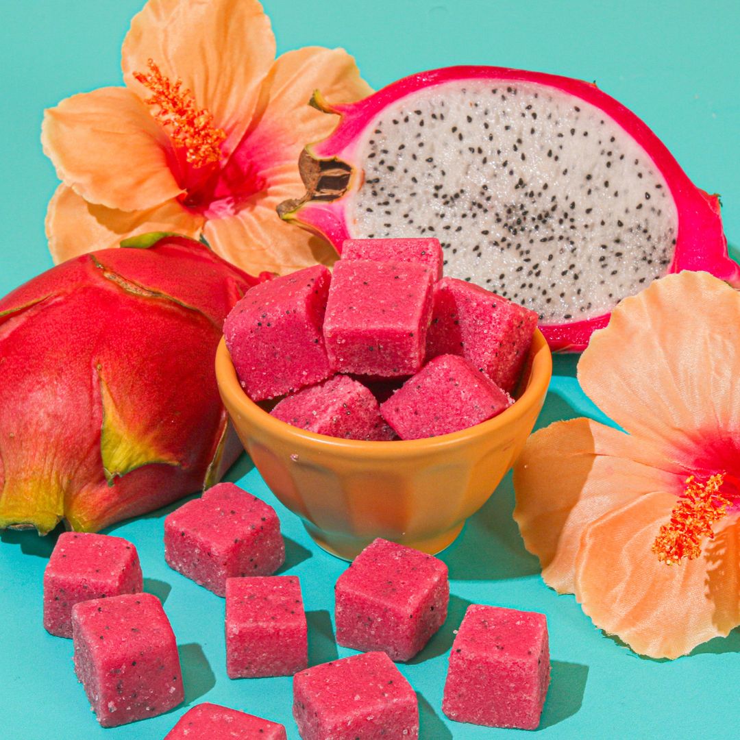 Dragonfruit Sugar Scrub Cubes image number null
