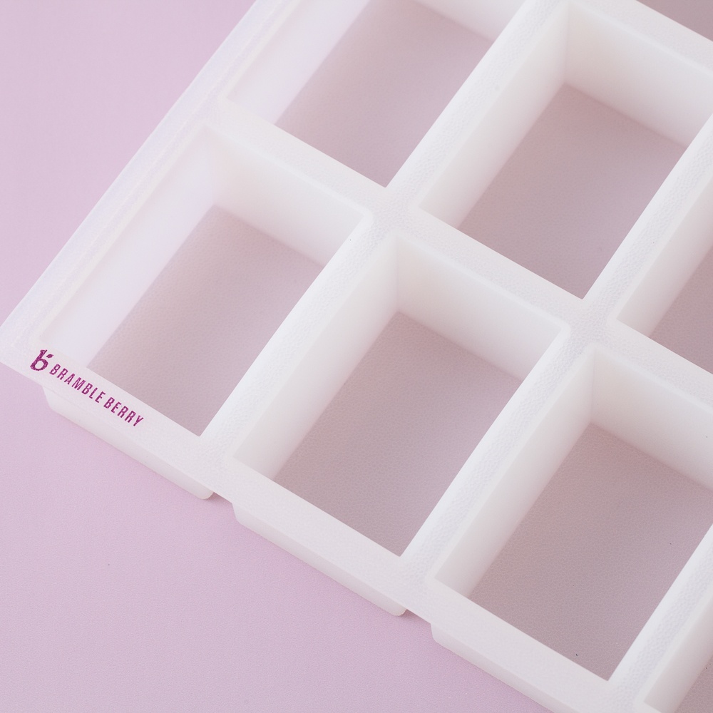 12 Cavity Rectangle Batch Silicone Mold image number null