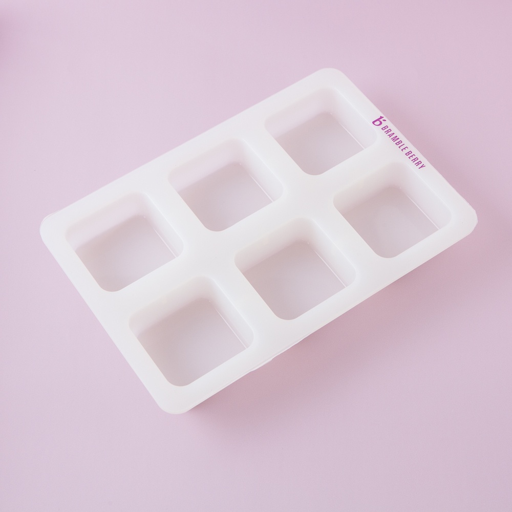 6 Cavity Square Silicone Mold image number null