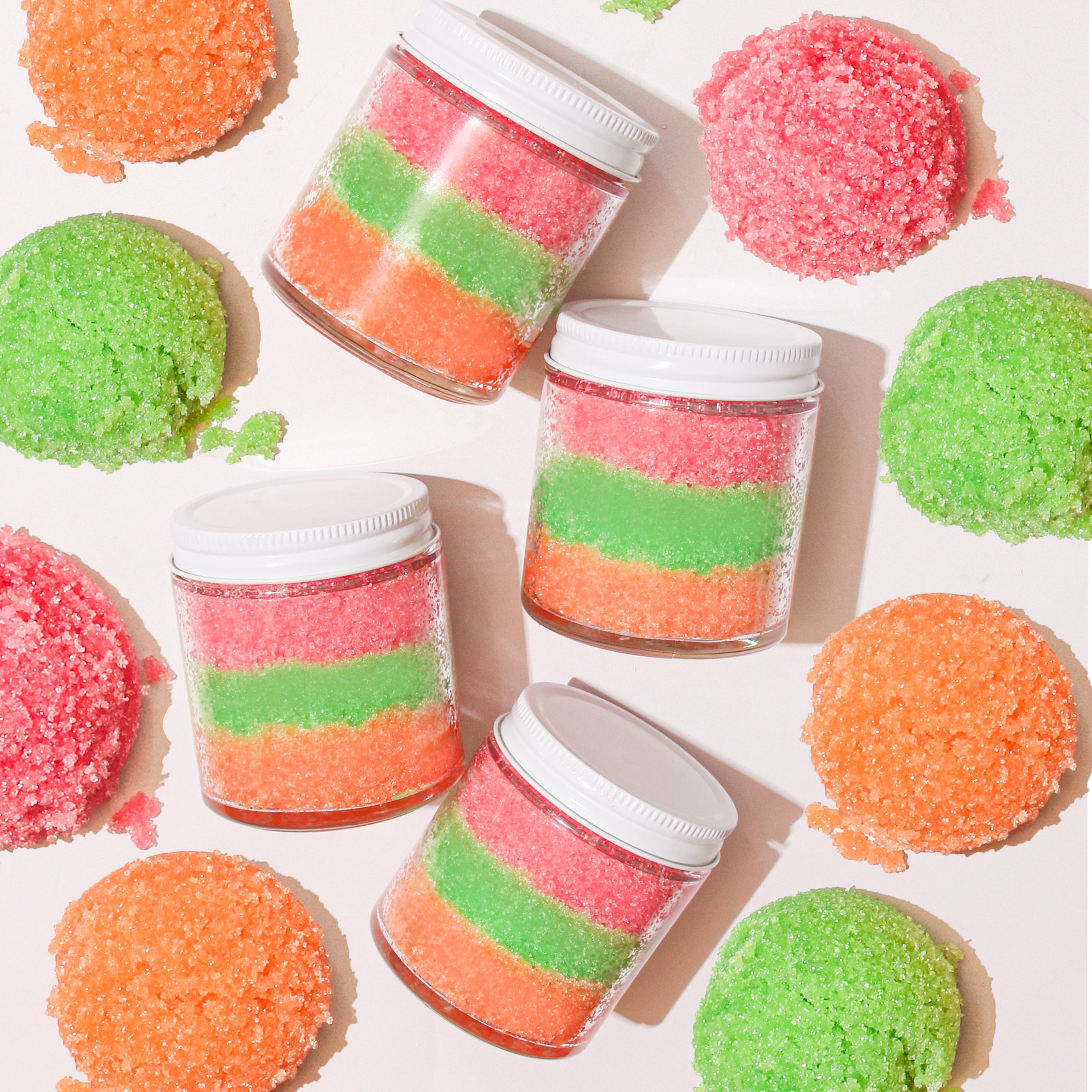 Rainbow Sherbet Sugar Scrub Project