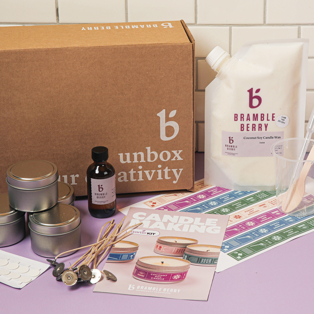 Vanilla Sandalwood Candle Starter Kit image number null
