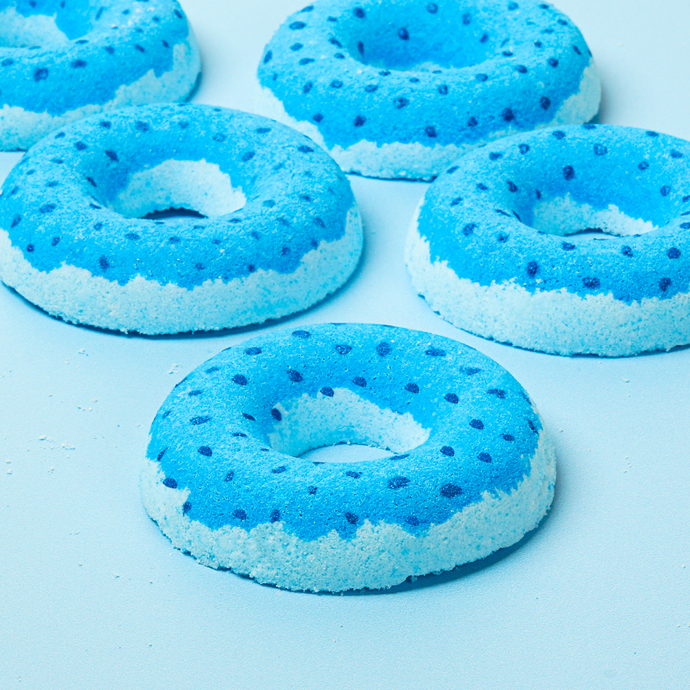 Blueberry Donut Bath Bomb Project image number null