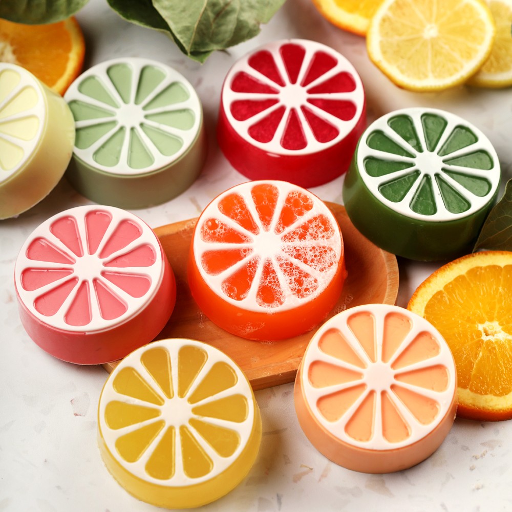 2 Cavity Citrus Silicone Mold image number null