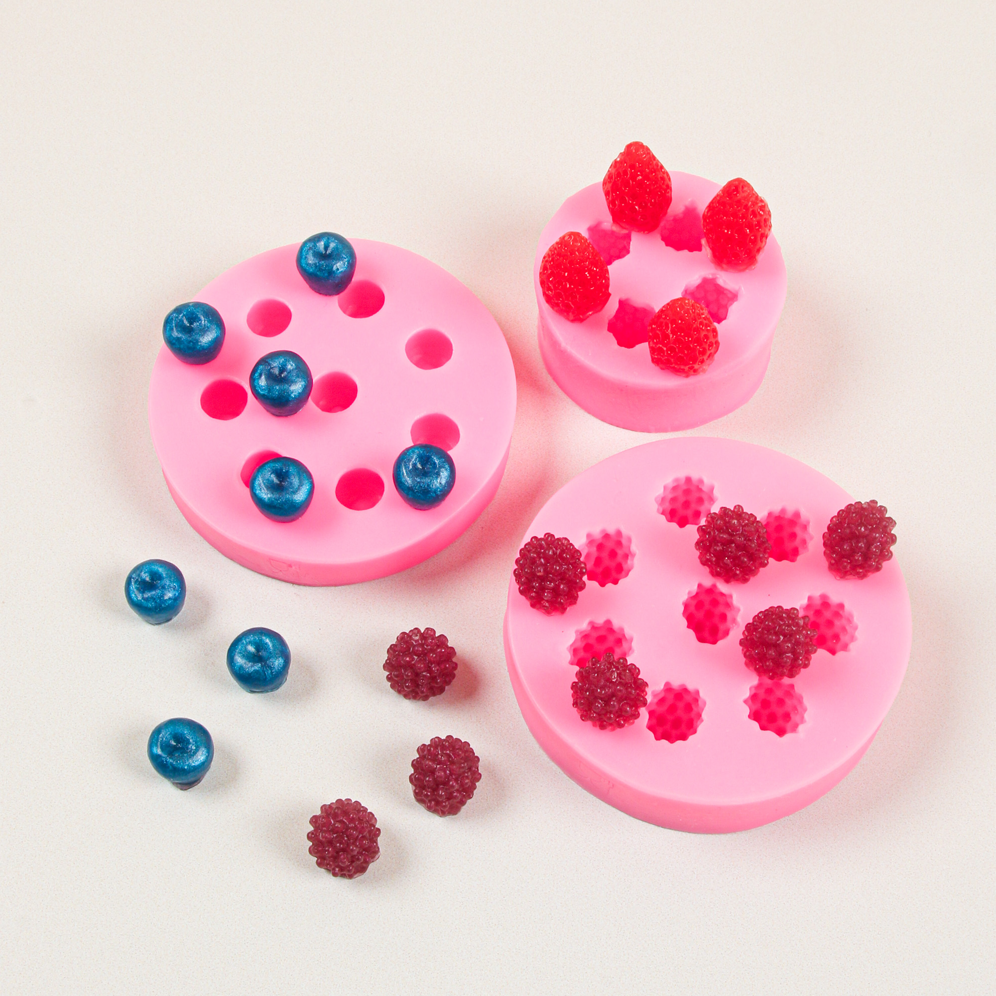 Mini Berry Silicone Mold Set image number null