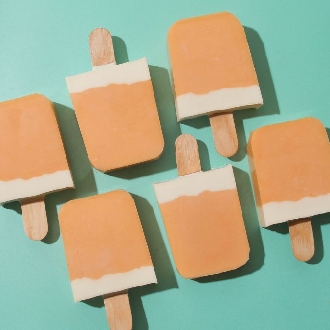 Orange Creamsicle Soap Project image number null