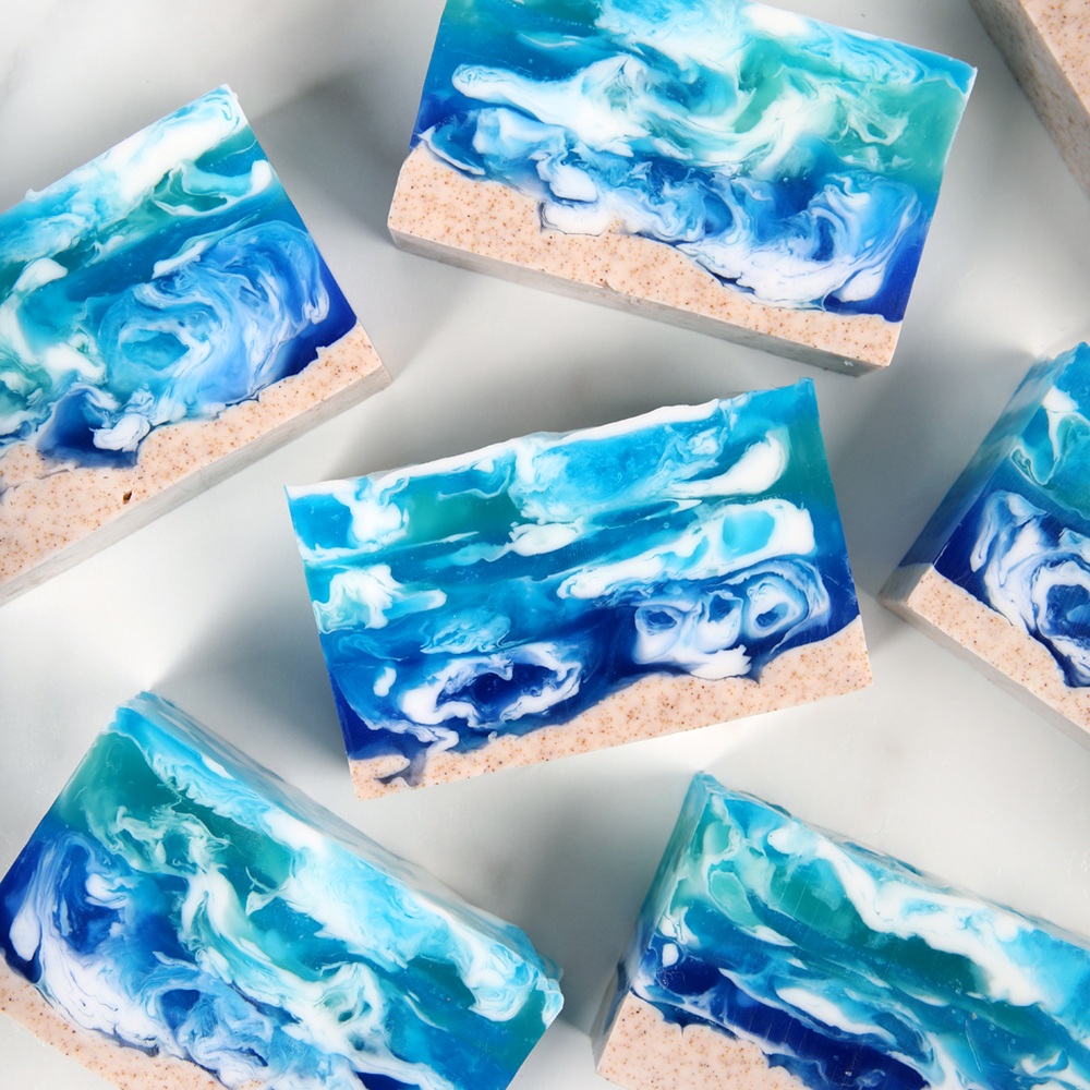 Seascape Melt and Pour Soap Project